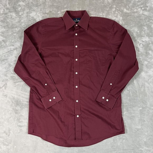 Stafford Dress Shirt Lot Mens 15.5 32/33 Assorted Colors Easy Care Broadcloth - Picture 9 of 16